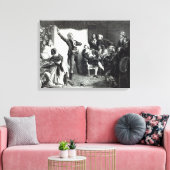Rouget de L'Isle Canvas Afdruk (Insitu (Woonkamer))