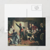 Rouget de Lisle zingt de Marseillaise Briefkaart (Voorkant / Achterkant)