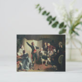 Rouget de Lisle zingt de Marseillaise Briefkaart (Staand voorkant)