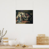 Rouget de Lisle zingt de Marseillaise Poster (Keuken)