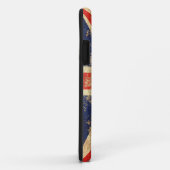 Rough Aged British Flag Case-Mate iPhone Case (Achterkant/rechts)