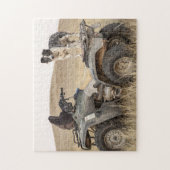 Rough and Tumble ATV Dog Photo Legpuzzel (Verticaal)