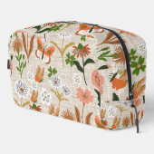 Rough Bamboo Floral Daisy Butterfly Shamrocks Toilettasje (Rechterhoek)
