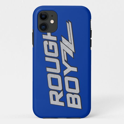 Rough BoyZZ Barely Daar iPhone 5 hoesje Blue (Achterkant)