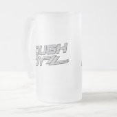 Rough BoyZZ Frosted Beer Mok (Voorkant links)