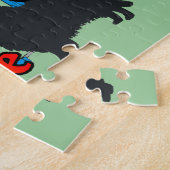 Rough Collie Agility Legpuzzel (Zijkant)
