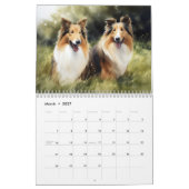 Rough Collie Calendar, elk jaar Kalender (Mar 2027)