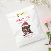 Rough Collie Dog gepersonaliseerd dank u Bedankzakje (Gezegeld)