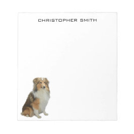 Rough Collie Dog Notitieblok