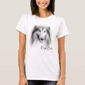 Rough Collie Dog T-shirt (Voorkant)