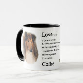 Rough Collie Gifts Mok (Voorkant links)