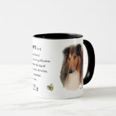 Rough Collie Gifts Mok (Voorkant rechts)