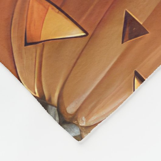 Rough Collie Halloween Spooky Fleece Deken (Hoek)