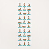 Rough Collie hond Yoga Mat (Voorkant)