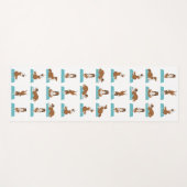 Rough Collie hond Yoga Mat (Voorkant (horizontaal))