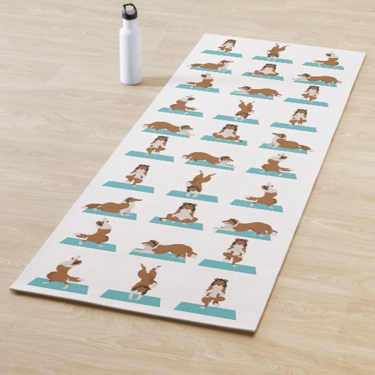Rough Collie hond Yoga Mat (In situ)