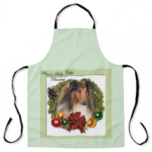 Rough Collie Kerstmis