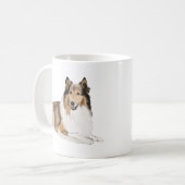 Rough Collie Koffiemok (Voorkant links)