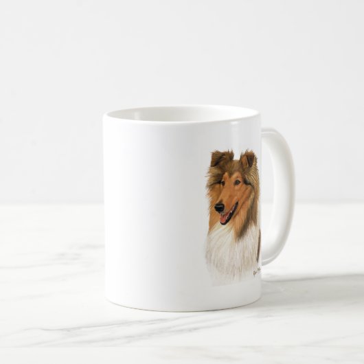 Rough Collie Koffiemok (Voorkant rechts)