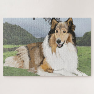 Rough Collie Legpuzzel