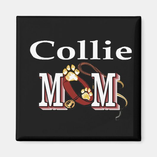 Rough Collie Ma Gifts Magneet (Voorkant)