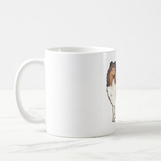Rough collie Magic Koffiemok (Links)