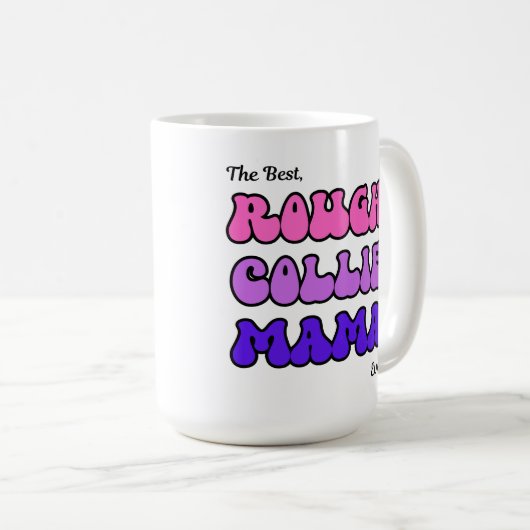 Rough Collie Mama Mok (Voorkant rechts)