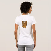 Rough Collie mama T-shirt (Achterkant volledig)
