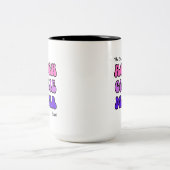 Rough Collie Mama Tweekleurige Koffiemok (Center)