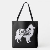 Rough Collie Mom Canvas tas (Voorkant)