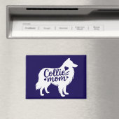 Rough Collie Mom Magnet (Insitu (Vaatwasser))
