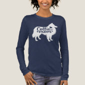 Rough Collie Mom T-shirt met lange mouwen (Voorkant)