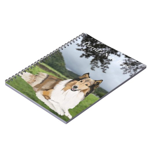 Rough Collie Notitieboek (Linkerzijde)