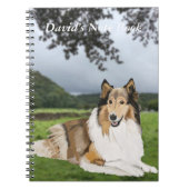 Rough Collie Notitieboek (Voorkant)