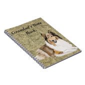 Rough Collie Notitieboek (Rechterzijde)
