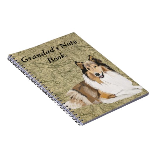 Rough Collie Notitieboek (Rechterzijde)