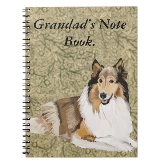 Rough Collie Notitieboek (Voorkant)
