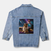 Rough Collie onder de sterren Denim Jacket (Achterkant)