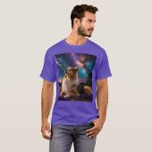 Rough Collie onder de sterren T-shirt (Voorkant volledig)