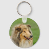 Rough Collie Sleutelhanger (Voorkant)