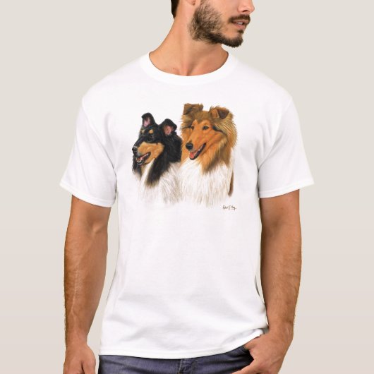 Rough Collie T-shirt (Voorkant)