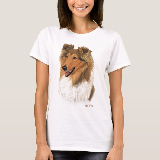 Rough Collie T-shirt (Voorkant)