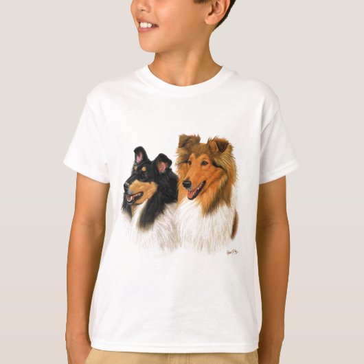 Rough Collie T-shirt (Voorkant)