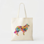 Rough Collie Tote Bag (Voorkant)