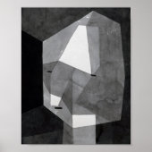 Rough Cut Head: Paul Klee 1935 Poster (Voorkant)