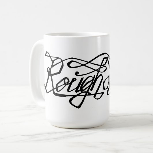 Rough Draft Mok (Voorkant links)