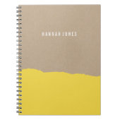 Rough Edge Journal - Citroen Notitieboek (Voorkant)