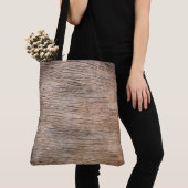 Rough Faux Houten Plank Tote Bag (Dichtbij)