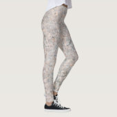 Rough Geology Neutral Rock Texture Photo Leggings (Rechts)