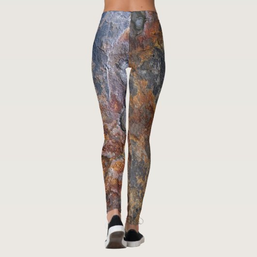 Rough Geology Rock Texture Leggings (Achterkant)